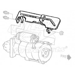 12568900 - Starter Heat Shield